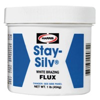 HA STA-SILV WHITE 1# FLUX40