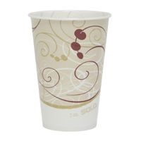 Wax-Coated Paper Cold Cups, 7 oz, Jazz D
