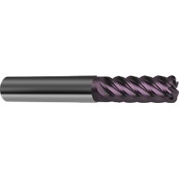 3/8" SOLID CARB. FIREX END MILL 6-FLUTES