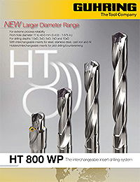 Guhring HT800WP Replacement Point Drill Catalog
