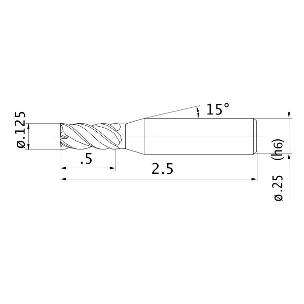 0.04 Corner Radius Mitsubishi Materials SEEN42AFEN1 VP15TF Coated Carbide Milling Insert Grade VP15TF Round Honing Pack of 10 Square 0.125 Thick Class E 