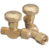 Y CONNECTION WITH VALVES