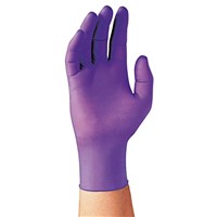 KC500 Purple Nitrile Gloves 9.5" - L