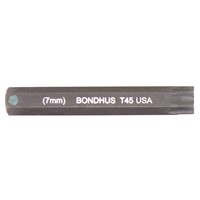 T45 ProHold Torx Bit 2" 7mm stock size