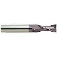 2 Flute Long Length Carbide TIALN Coated