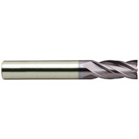 4 Flute Long Length Carbide TIALN Coated