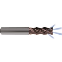 3/8" (9.52mm) 4 Flt End Mill, 22.22mm